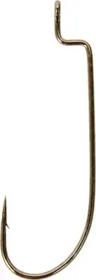 Gamakatsu 07114 Worm Hook Size 4/0 Needle Point O'Shaughnessy Offset