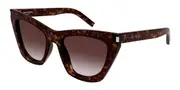 Saint Laurent SL 214 KATE 031 Men's Sunglasses Tortoiseshell Size 55