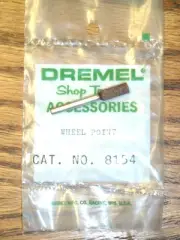 NEW! DREMEL 3/16" X 1/2" ABRASIVE GRINDING WHEEL POINT #8154 for ROTARY TOOL
