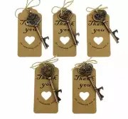 50 Pcs Skeleton Key Bottle Openers Wedding Birthday Party Favors for Guests
