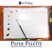 Jack Richeson Disposable Palette Paper / 9 x 12" / NEW / 50 Sheets