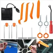 Car Disassembly Tool, Disassembly Tool Interior Equipment, Disassembly Tool, Professional Car Tool Set, with Long Handle, Pneumatic Wedge Pump, Trackless Emergency Wedge, Suitable for Car Rescue