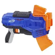 Nerf N Strike Elite Rukkus ICS- 8 Blaster Kids 40 Darts Toy Play Gun
