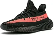 [adidas] Yeezy Boost 350 V2 - BY9612, Black/Red-black, 12