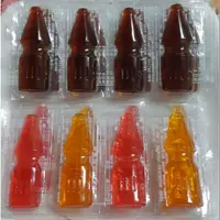 在飛比找蝦皮購物優惠-【零食糖果】晶晶可樂瓶造型象皮糖～可樂，水果3000公克