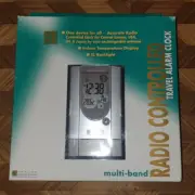 Oregon Scientific Radio Controlled Travel Alarm Clock *FREE POSTAGE*