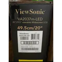 在飛比找蝦皮購物優惠-viewsonic Va2037m-led 20吋 led螢