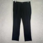 Dockers Pants Mens 33x30 Black Chino Easy Khaki Slim Fit Performance Stretch