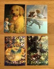 Hildebrandt Collector Cards Series 1 & 2 1992 Chrome Refractor Alice Wonderland