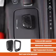 ABS Carbon Style Car Smart Key Fob Case Key Cover For Corvette C8 2020-2024
