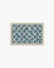 60' x 90' | Machine Washable Runner Rug | Kid & Pet Friendly | Indoor Rug | Blake Blue Rug | Ruggable