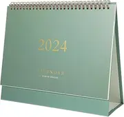 Month Calendar Desk Calendar, 2023-2024 Desktop Calendar 18 Months Wall Calendar Calendar Planner 2024 Calendar for Office Home Household Desk Calendar