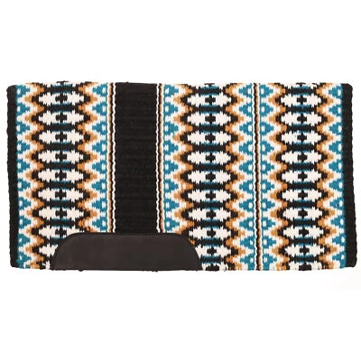 Showman 34" x 40" Heavy Weight Woven Wool, Single Ply Saddle Blanket