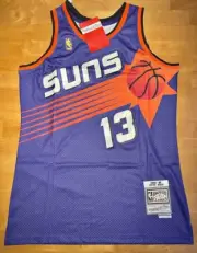 NBA Phoenix Suns Steve Nash #13 Jersey Large 1996-97 Mitchell & Ness Purple NWT