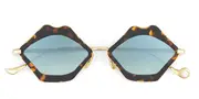 Eyepetizer Bisous C.I-4-1 Women’s Sunglasses Tortoiseshell Size 53