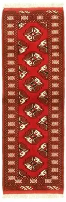 Traditional Vintage Hand-Knotted Carpet 2'1" x 6'4" Wool Area Rug