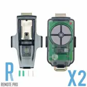 2 x ATA Genuine PTX5 TrioCode GDO Garage Remote Visor/Wall Clip PTX-5v2/PTX-5v1