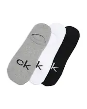 Calvin Klein Logo Liner Socks, 3 Pack