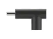 Goobay USB-C to USB-C Adapter 90 degree plug - Black