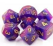 PURPLE SWIRL GRADIENTS DICE SET