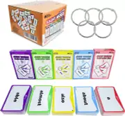 Sight Words Flash Cards 520 Word Set : Educational ABC Alphabet Letter Flashcard