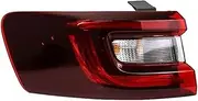 Compatible With Renault Koleos QM6 2017 2018 2019 Car Rear Bumper Light Tail Light Tail Lamp Taillights Stop Brake Light Fog Lamp(Left)