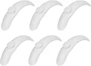 Front Fender Tire Splash Proof Fender Wheel, for Xiaomi, M365 Pro 2 1S Pro Electric Scooter Mudguard Replacement Accessories Skateboard Mudguard(6pc)