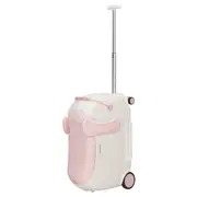 Samsonite Dream Rider DLX Ride-On Kids 4 Wheel Spinner Suitcase - Elephant Peachy