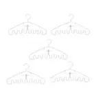 5pcs Drying Rack Waves Storage Multipurpose Good Load-bearing Tie Hanger Sturdy