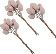 Cabilock 27pcs Easter Spotted Egg Decoration Branch Lifelike Party Props for Easter Celebrations for Home Garden Photography Decor