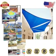 18' Blue Right Triangle Heavy Duty Sun Shade Sail - Ultimate UV Protection