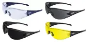 Global Vision Full Throttle Pick Your Color CL/YT/SM/SD Safety Glasses Sun Z87+