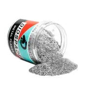 2oz Chrome 0.008 Silver Micro Metal Flake - Solvent Resistant Glitter