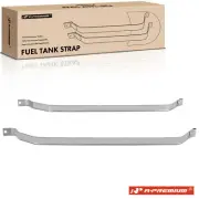 2pcs Steel Fuel Tank Straps for Mercury Cougar Ford Thunderbird 1986 1987 1988 (for: Ford)