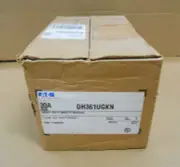 NEW EATON DH361UGKN 30 AMP 600V HEAVY DUTY SAFETY SWITCH 3 POLE 4W S/N NEUTRAL