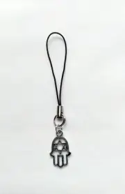 Hamsa Hand Cell Phone Charm Strap Star of David Pendant Hanging Car Decor Mod