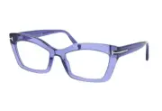 Tom Ford Reading Glasses TF 5766-B 078 54-19 Lilac Crystal Cat Eye Frame Readers