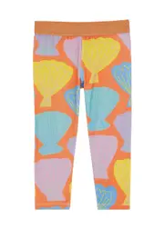Stella Mccartney Kids Shell-printed Stretch-cotton Leggings - Multicoloured - 10YR (10 Years) 10YR (10 years)