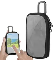 MP3 Player Carrying Case | MP3 Carrying Bag Touch Screen - Hands-free MP3 Player Bag, MP4 Player Bag, Storage Case for USB Cable, U Disk, Memory Card Travel Convenience Multiple Purpose Reduced Damage