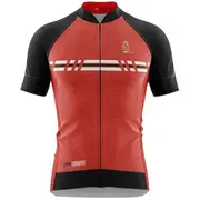 Vardena Super Line Red Carbon Ceramic Cycling Jersey