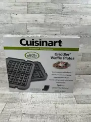 NEW Cuisinart GR-WAFP Griddler Waffle Plates Replacement (2 Metal Pieces) NIB