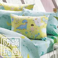 在飛比找樂天市場購物網優惠-鴻宇 枕套2入 迪迪龍黃 防蟎抗菌 美國棉授權品牌 台灣製2