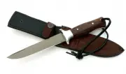 Knife Lider-2 all-metal steel X12MF handle wenge