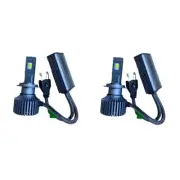 GEX Mini Super Bright H7 CANBUS LED Headlight Kit Globe Bulbs 6500K White