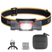 XYHWPROS Rechargeable Headlamp1100 Lumens Bright LED Headlamp9