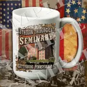 Lutheran Theological Seminary Gettysburg Pa 15-ounce Civil War themed coffee mug