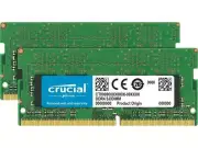 Crucial 32GB (2 x 16GB) 260-Pin DDR4 SO-DIMM DDR4 2666 (PC4 21300) Laptop Memory