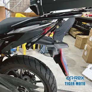 【老虎摩托】雷克斯 REX HONDA CB200X 專用後架 後貨架 後箱支架 後架 後箱架 黑鐵後架