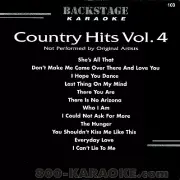 BACKSTAGE KARAOKE CD+G BS3017 CDG COUNTRY BEST 12 SONG WOMACK MARTINA RAYE MORE