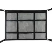 Car Roof Storage Organizer Elasticity Mesh Car Ceiling Cargo Net Pocket jeINt
